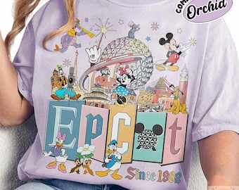 Disney Epcot 2026 Shirt, Disney Epcot Matching Shirt, Disney Family Matching Shirt, Disney Epcot Family Shirt, Disney World Traveler Shirt