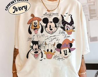 Mickey and Friends Halloween, Disney Halloween 2025 Shirts, Mickey's Not So Scary Party, Disneyland Halloween Family Matching Tee