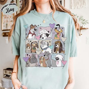 Vintage Disney Dogs Shirt, Dog Lovers Shirt, Disneyland Shirt, Disney World Shirt, Cute Disney Dog, Magic Kingdom, Disney Family Trip Tee