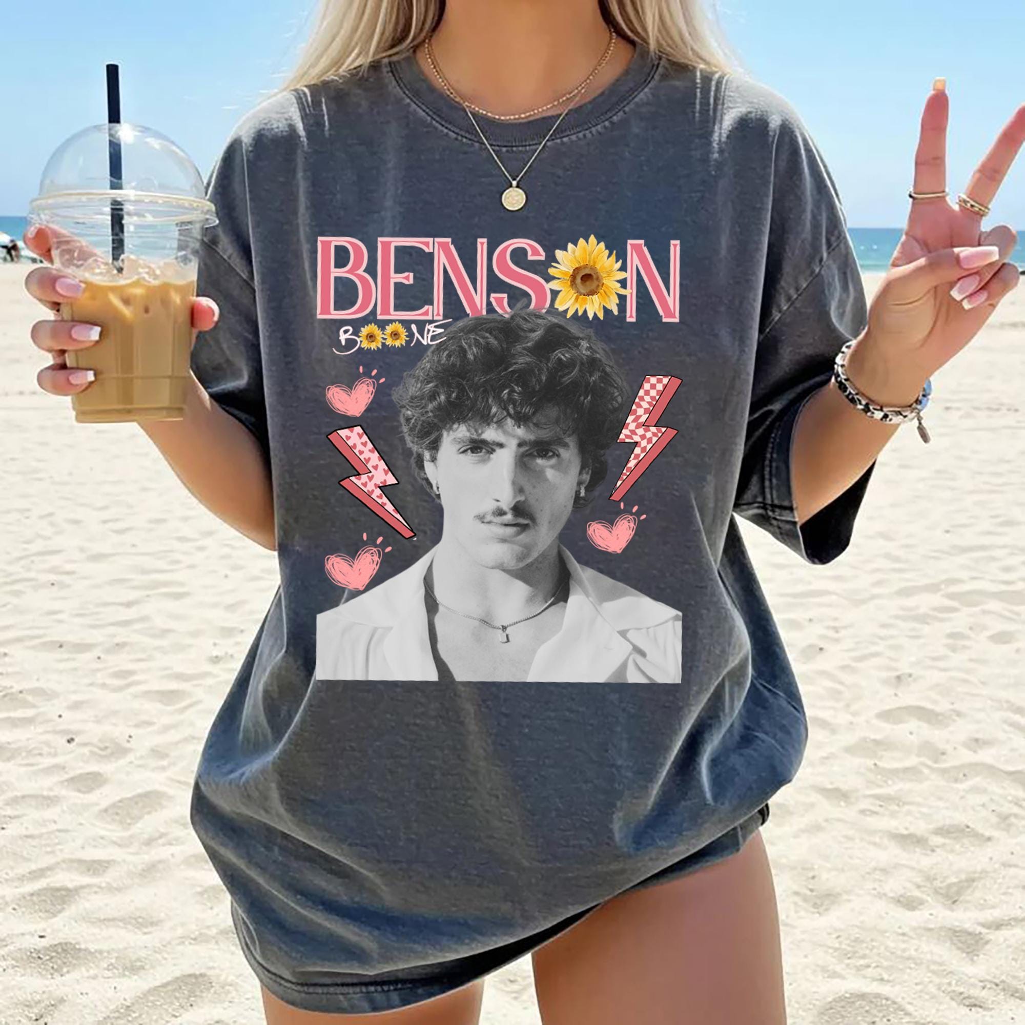 Comfort Colors Benson Boone Tour 2025 Shirt Fireworks and Rollerblades, 2025 Concert Tee, Beautiful Things, BB Tour Merch, BBoone Fan Shirt