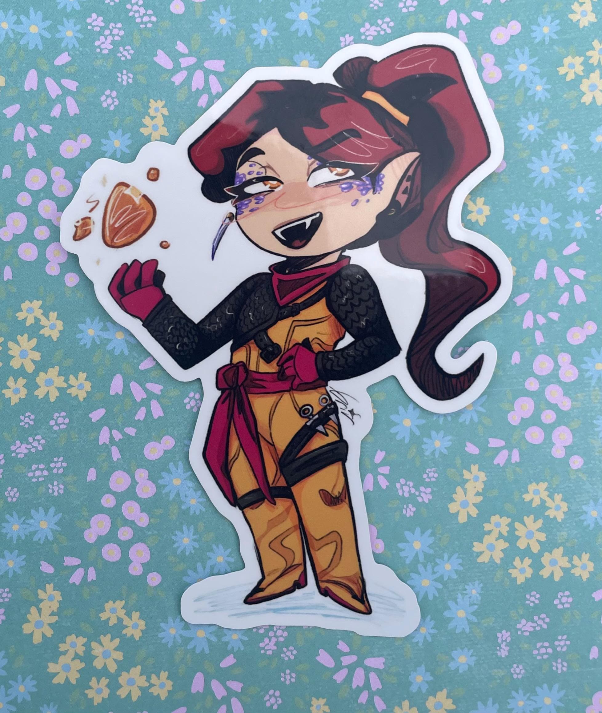 Ninjago Skylor Chen Vinyl Sticker