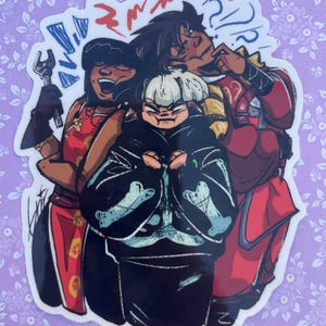 Ninjango - RBG Siblings Vinyl Sticker