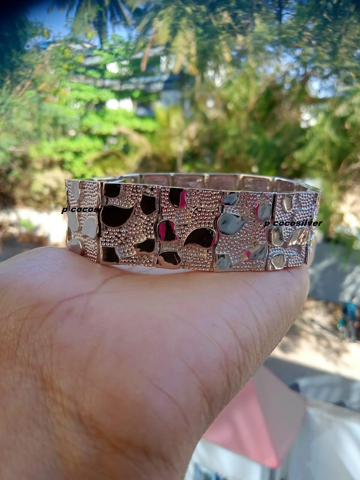 925 Sterlingsilber Herkimer + Amethyst Nuggest/Rondell