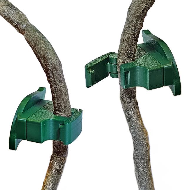 FloraFix Vine Clip 2 Pack Suporte Imã para Gecko, Lagarto, Réptil Pets - Lush Terrariums
