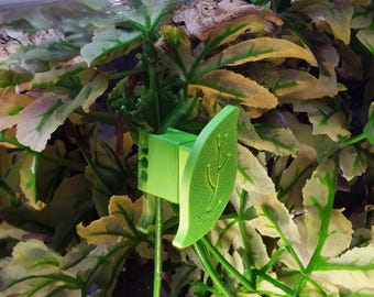 FloraFix Foliage Plant Holder Magnet para Gecko, Lagarto, Réptil Pets - Lush Terrariums