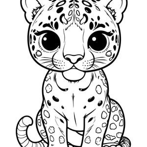 45 páginas para colorear de animales para imprimir / Descarga digital divertida y relajante / Niños / Descarga instantánea