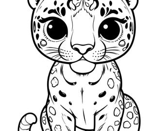 45 Printable Animal Colouring Pages | Fun & Relaxing Digital Download | Kids | Instant Download"