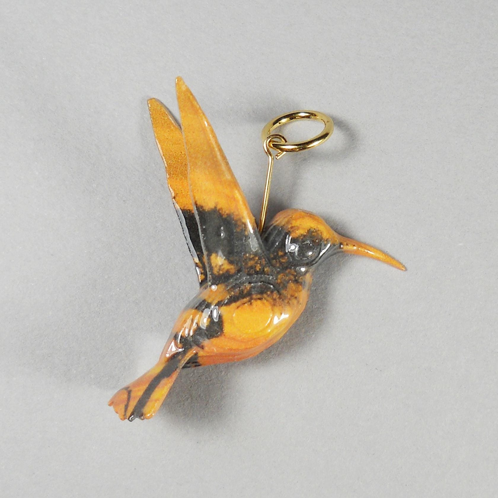 Hummingbird Pendant - African Sunset