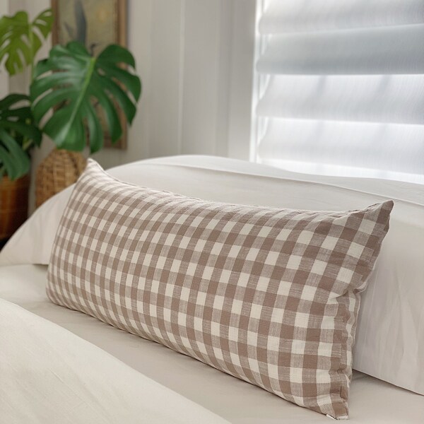 Gingham Pillow Etsy