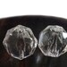 White Topaz Beads, Rose Cut White Topaz Round Faceted Bead, Cambodian Topaz,November Birthstone, Natural Clear Topaz, Fancy Topaz