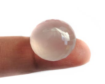 AAA Rose Quartz Onion Briolette 14 -16mm approx , Small Drill Hole