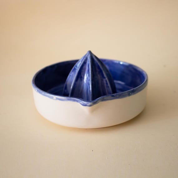 Artisan Deep Blue Ceramic Squeezer