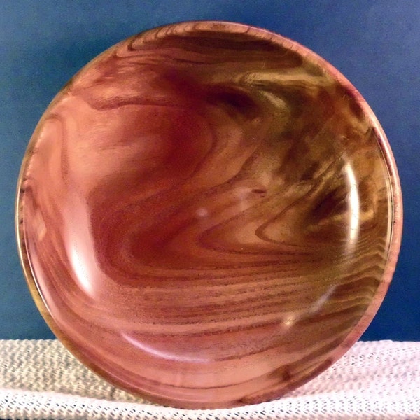 Hand Turned Wooden Bowl - Crotchwood Chinaberry