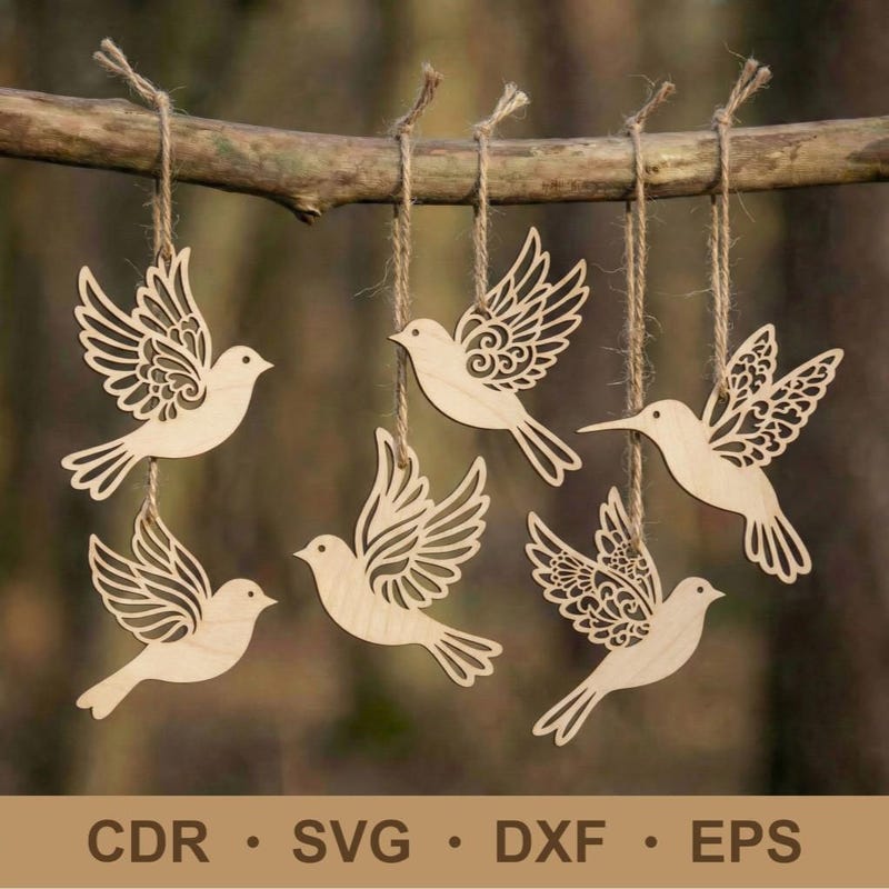 Bird Tree Art Painting - Etsy