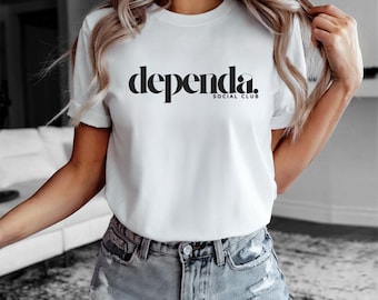 Dependa T Shirt, dependa shirt, Funny Dependa Shirt For Military Spouse, Milso Tee, Gifts for Dependas, military shirt, military spouse