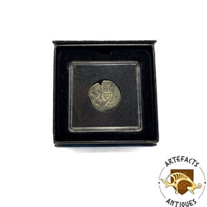 Ancient Pirate coin, Countermarked Cob from the Golden Age of Piracy