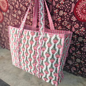 Gesteppte Einkaufstasche, große Markttasche aus Baumwolle, Damen-Einkaufstasche, Schultertasche, umweltfreundliche Boho-Einkaufstaschen, Frauen-Tragetasche, Geschenk für sie