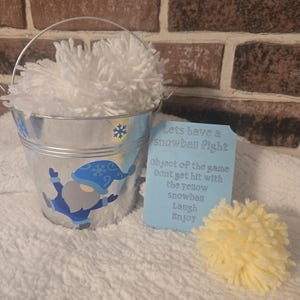 Summer time snowball fight