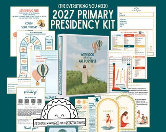 2027 Primary Binder Kit New Testament Primary Presidency Helps