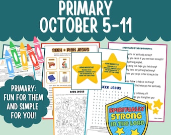 Lesplan voor de basisschool (5-11 oktober) Printbaar lesplan voor de basisschool LDS Kom, volg mij 2026 Ideeën voor de basisschool (11 oktober)