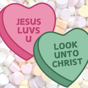Junge Frauen Valentinstag Karte LDS YW Valentinstag Handout Februar kommen Folge mir Jugend Thema druckbare Leckerei Tag Mädchen primäre Aktivität Tage