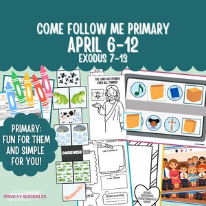 Piano di lezione per la Primaria dal 6 al 12 aprile LDS Vieni e seguimi 2026 L'Antico Testamento Idee stampabili per la Primaria CTR 12 aprile