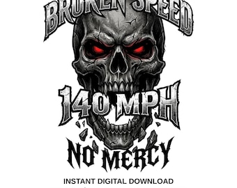 Design de camiseta com caveira para motociclista, estampa gótica de motocicleta, arte sombria (download digital)