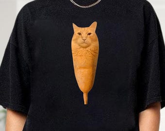 Cat Corn Dog Shirt, Funny Cat Lover Tee, Meme Hoodie, Sarcastic Sweatshirt, Animal Gift