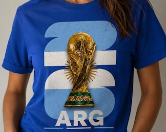 Argentinien 2026 Fußball Shirt, ARG Fußball Fan T-Shirt, Argentinien WM Geschenk Sweatshirt, Argentinischer Fußball Fan Shirt, Argentinien Fußball 2026