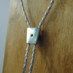 Bolo tie Silver cord and clasp for making your own tie