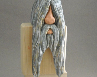 HAIRY the shelf sitting mountain man