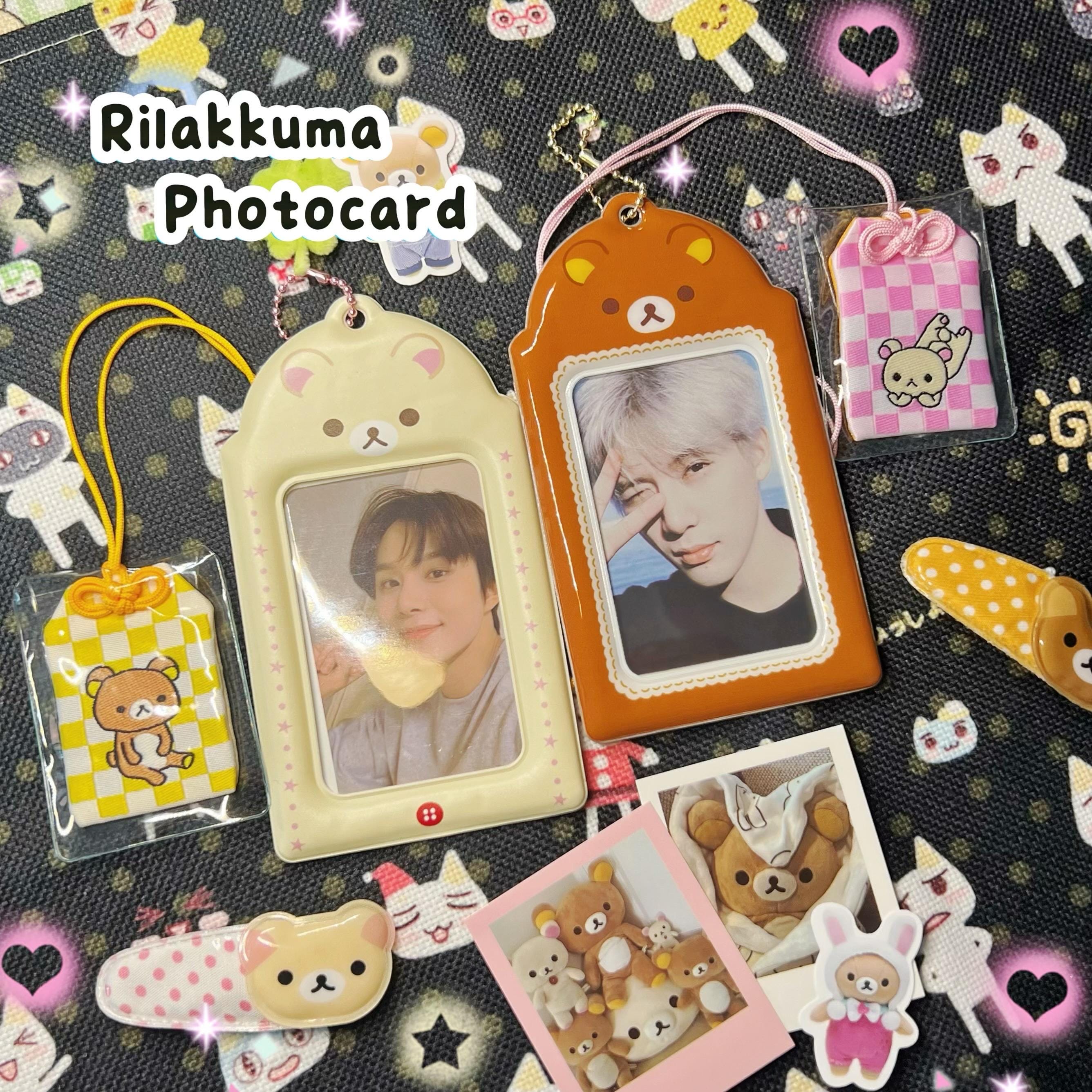 Rilakkuma Themed PVC Card Holder: Retro Look/ Kawaii Juminocore K