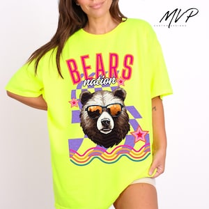 Bears Nation Digital Download bears PNG school spirit bear Mascot