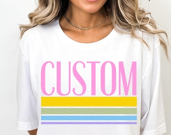 Retro School Spirit PNG: Custom Design (Digital Download