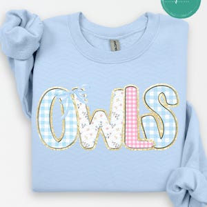 Owls preppy PNG Owls Spirit Owls Digital Download for T-Shirts, Tumblers and Merch Owls PNG School mascot