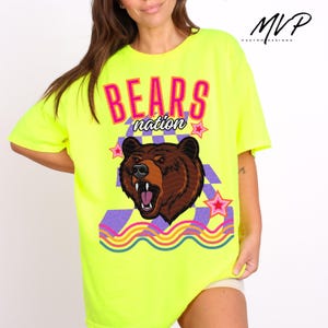 Bears Nation Digital Download Bears PNG school spirit Bear Mascot