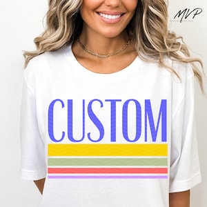 Cute Retro Custom School Spirit PNG  custom png school spirit custom