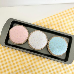 Felt sugar cookies