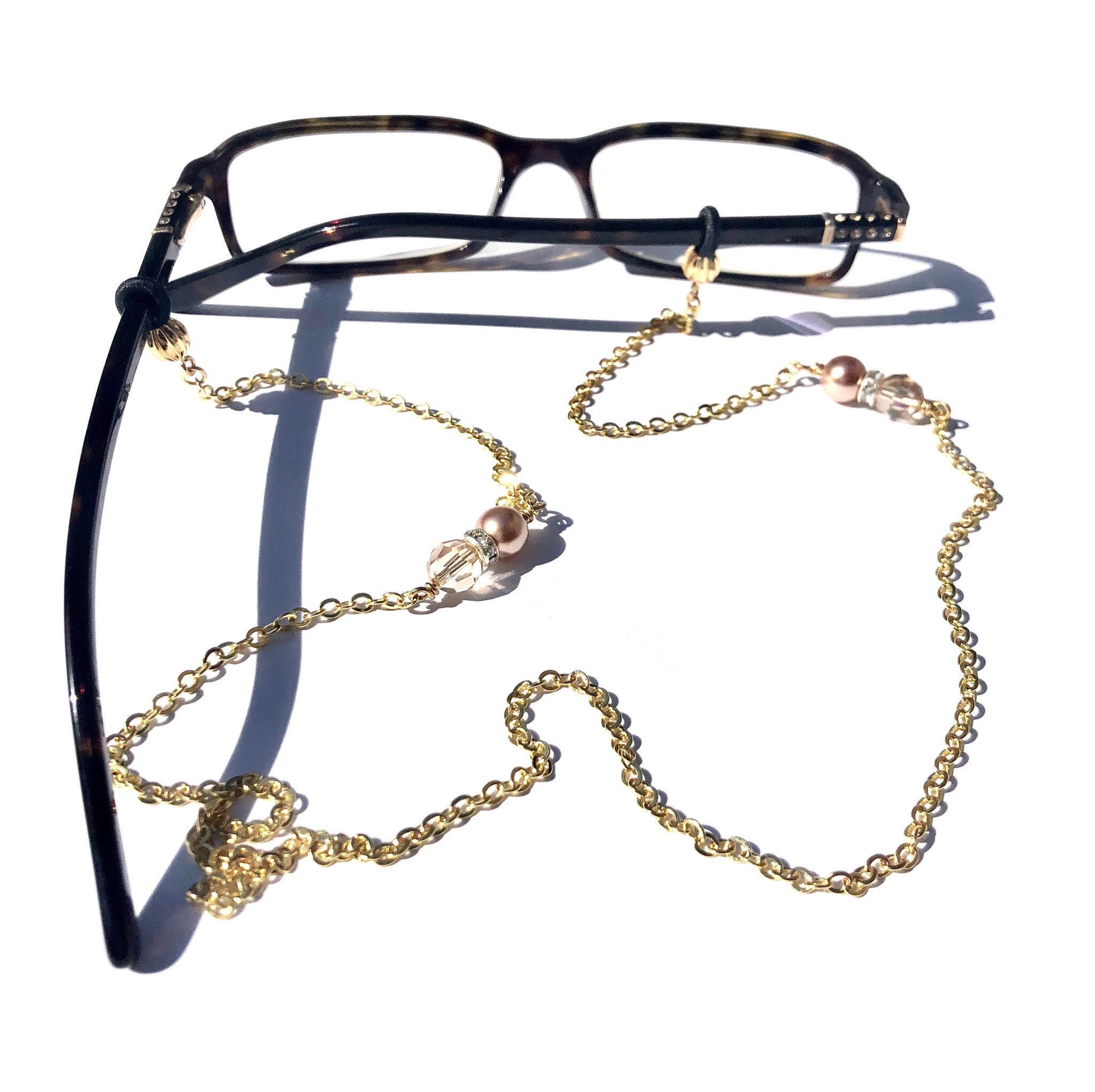 Chanel chain glasses - Etsy 日本