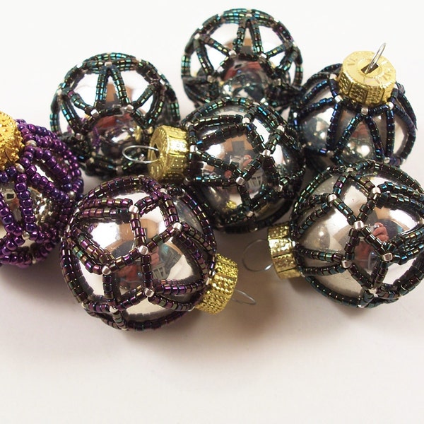 Beaded Christmas Ornament Patterns Etsy