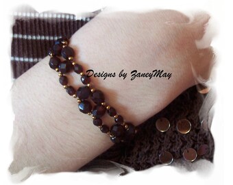 Simple Bracelet Pattern, Beading Tutorial in PDF