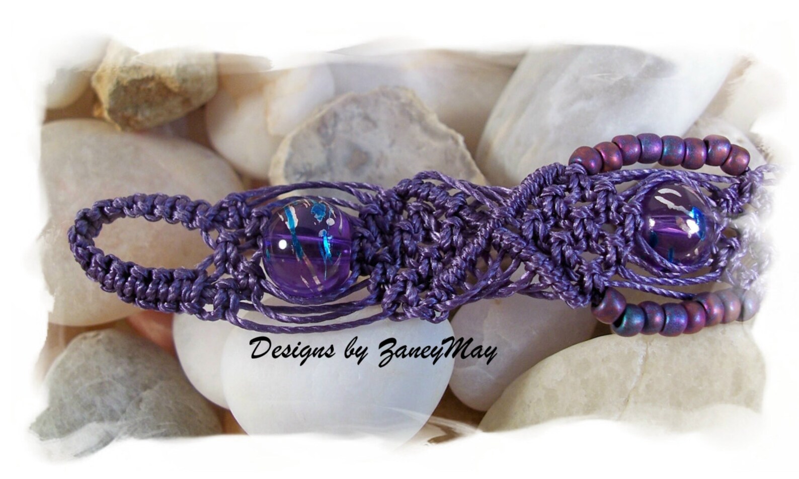 Simplistic Beauty Macrame Bracelet Tutorial in PDF Etsy