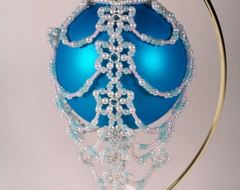 Hot Air Balloon Ornament No. 9, Beading Tutorial in PDF