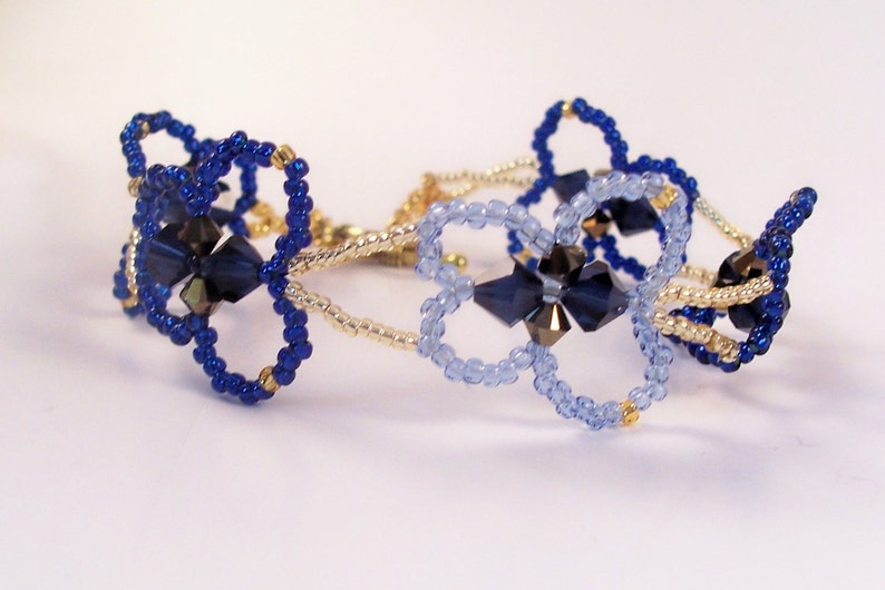 Butterfly Bracelet Pattern Beading Tutorial in PDF Etsy