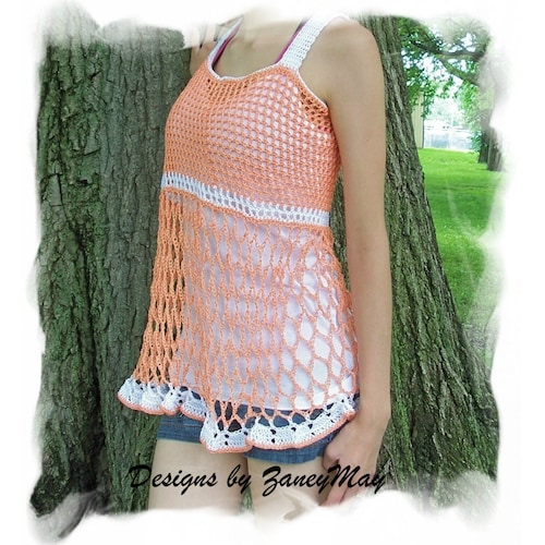 Crochet Baby Doll Top Pattern in PDF Etsy