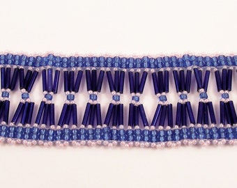 Bugle Bundles Bracelet Pattern, Beading Tutorial in PDF