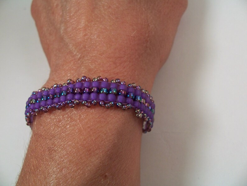 Download Ladder Stitch Bracelet Patterns Beading Tutorial in PDF | Etsy