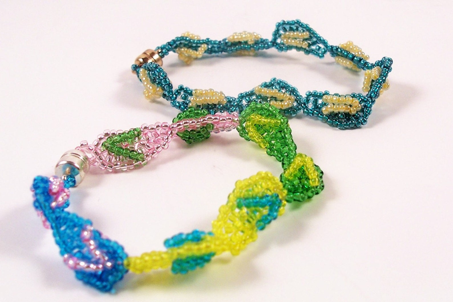 Flip Flop Bracelet Pattern Beading Tutorial in PDF Etsy