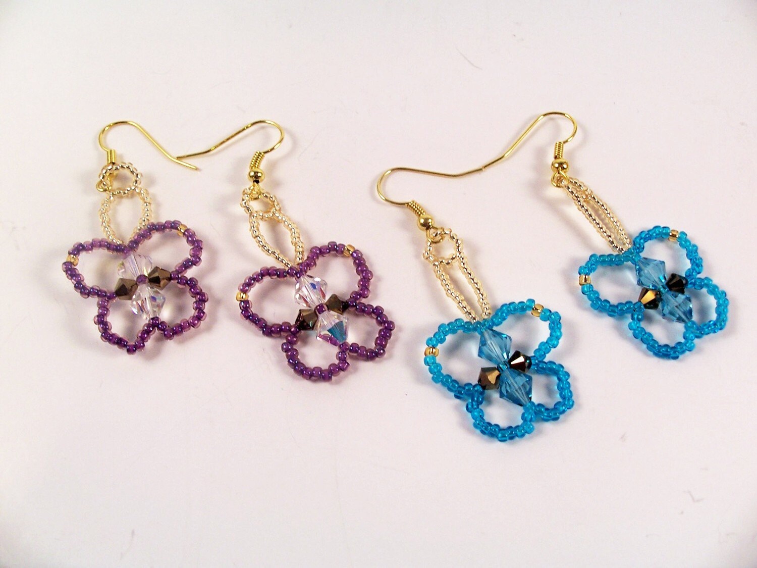 Butterfly Earring Pattern, Beading Tutorial in PDF Etsy