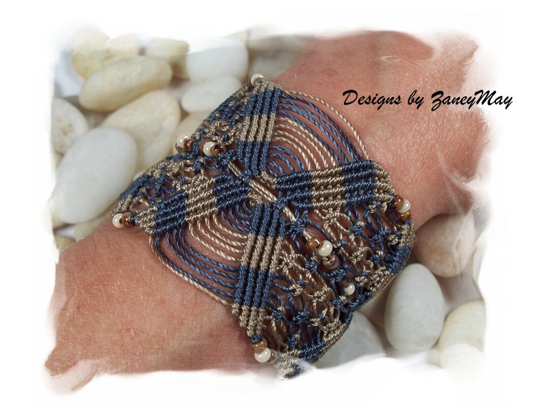 The Journey Bracelet Macrame Pattern in PDF - Etsy